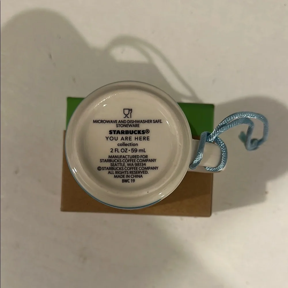 Starbucks Taipei you are here Ornament Mug - Picture 5 of 7